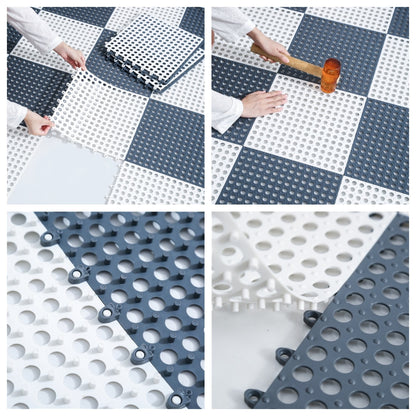 Bathroom floor mat