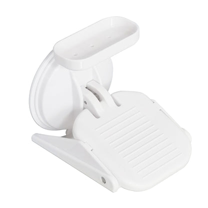 Bathroom footrest suction pad