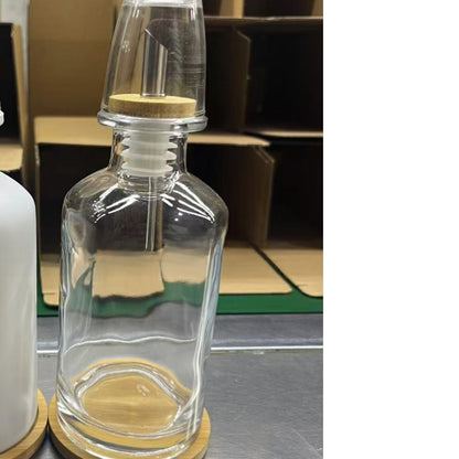 Bathroom Glass Mouthwash Dispenser