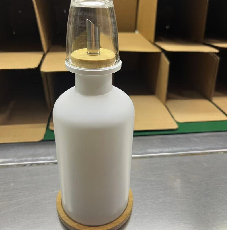 Bathroom Glass Mouthwash Dispenser