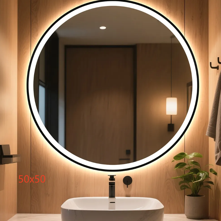 Bathroom mirror, smart mirror
