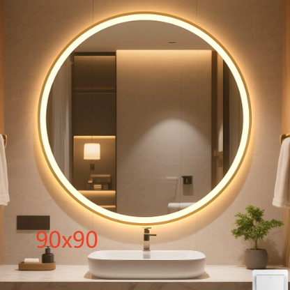 Bathroom mirror, smart mirror