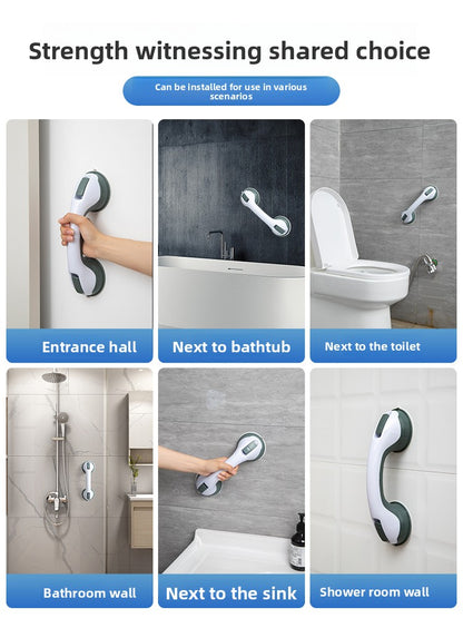 Bathroom safety handrail