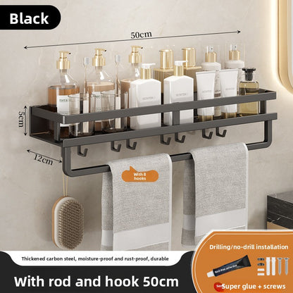 bathroom shelf