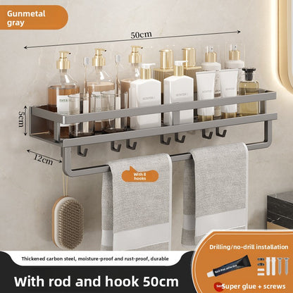 bathroom shelf