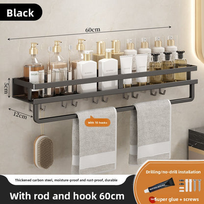 bathroom shelf