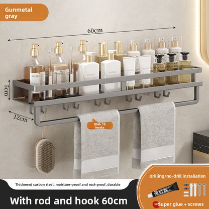 bathroom shelf