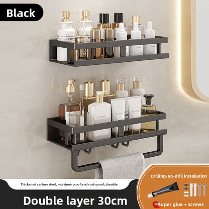 bathroom shelf