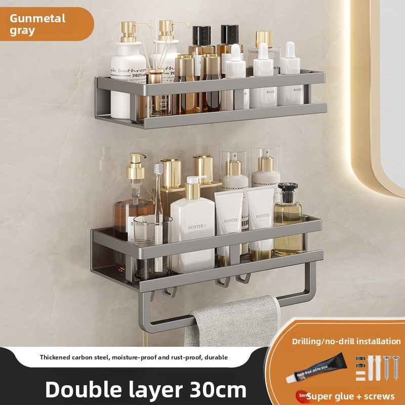 bathroom shelf
