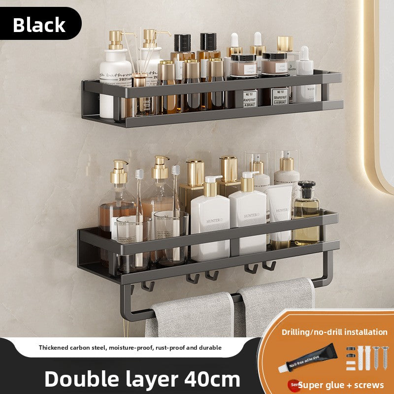 bathroom shelf