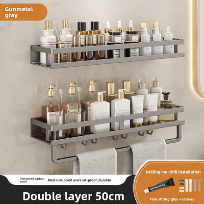bathroom shelf