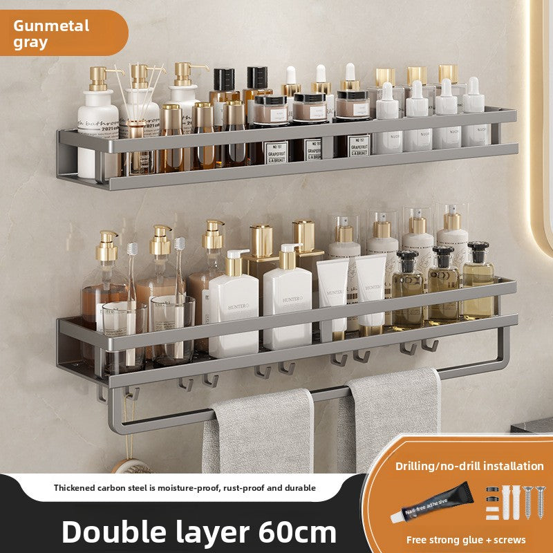 bathroom shelf