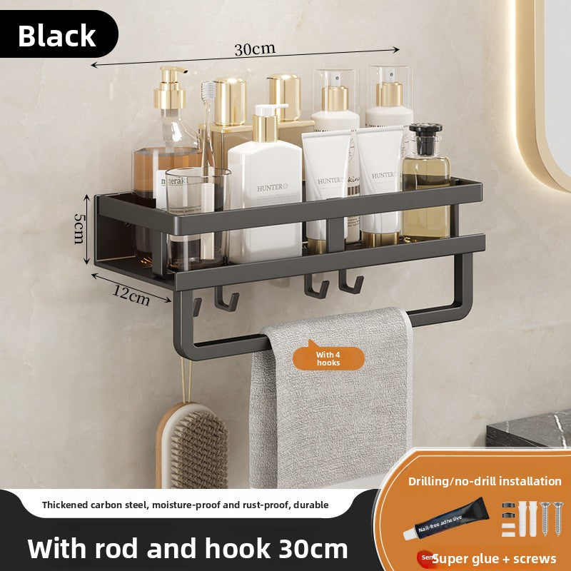 bathroom shelf