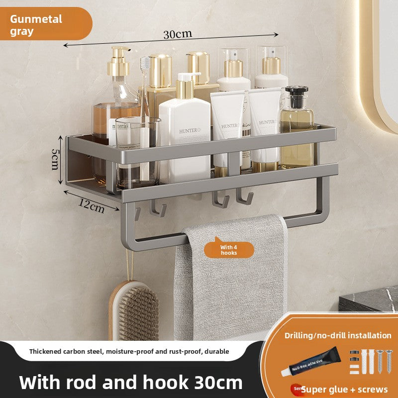 bathroom shelf