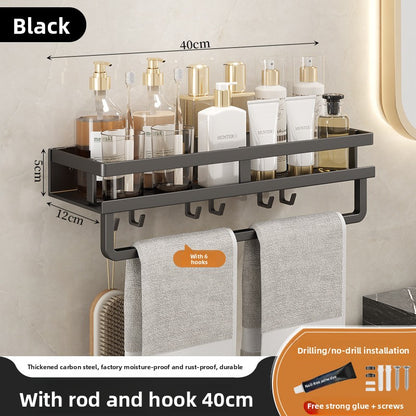bathroom shelf