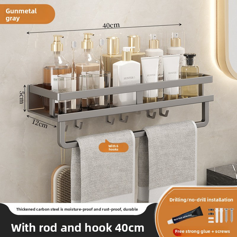 bathroom shelf