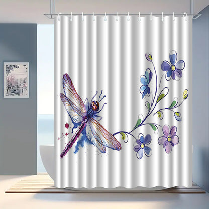 Bathroom shower curtain