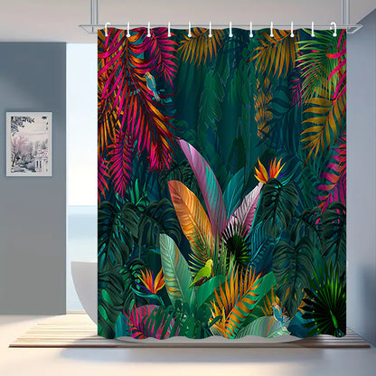 Bathroom shower curtain