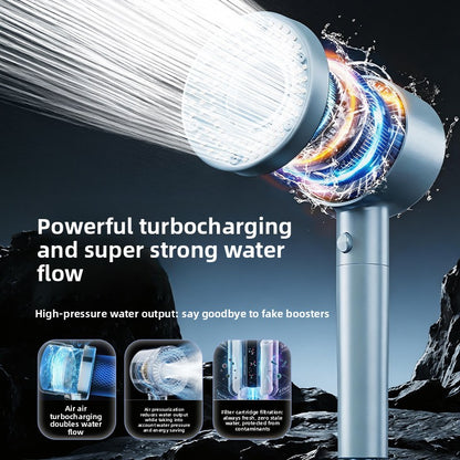 Bathroom shower head with spray function and shower head