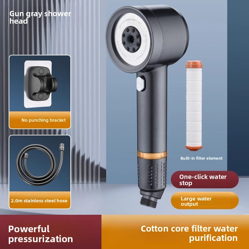 Bathroom Shower Pressurized Bath Heater Showerhead