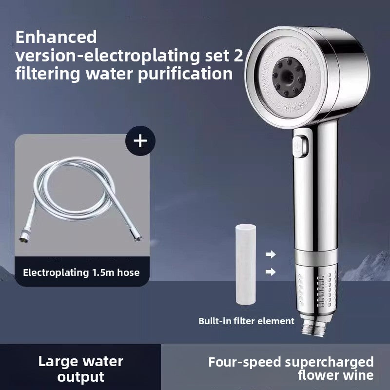 Bathroom Shower Pressurized Bath Heater Showerhead