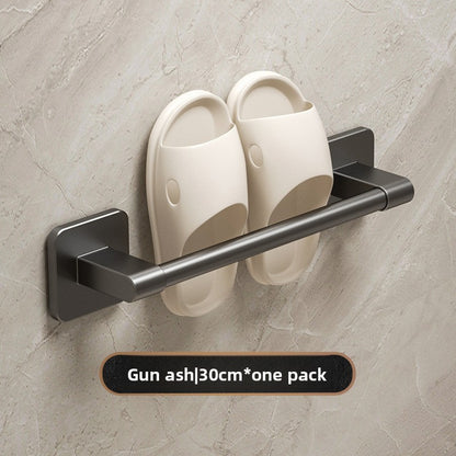 Bathroom Slipper Rack No Punch Wall Mounted Shoe Storage Organizer