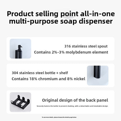 Bathroom soap dispenser