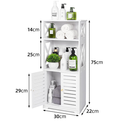 Bathroom Storage Cabinet with Drawers