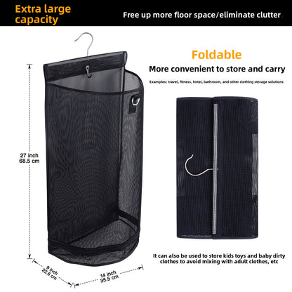 Bathroom storage mesh bag