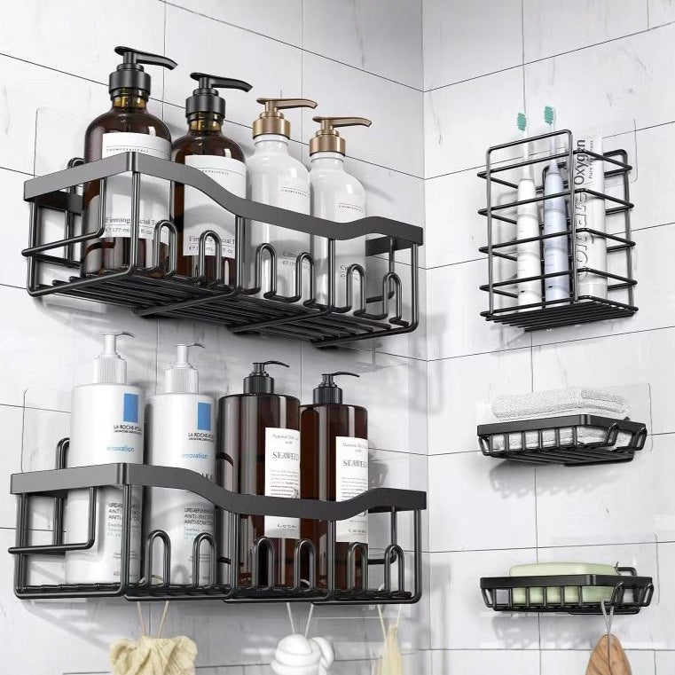Bathroom storage rack