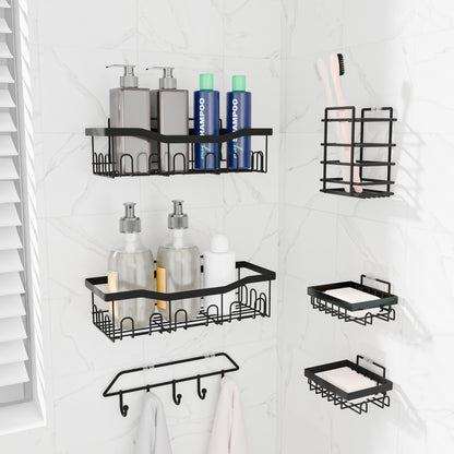 Bathroom storage rack