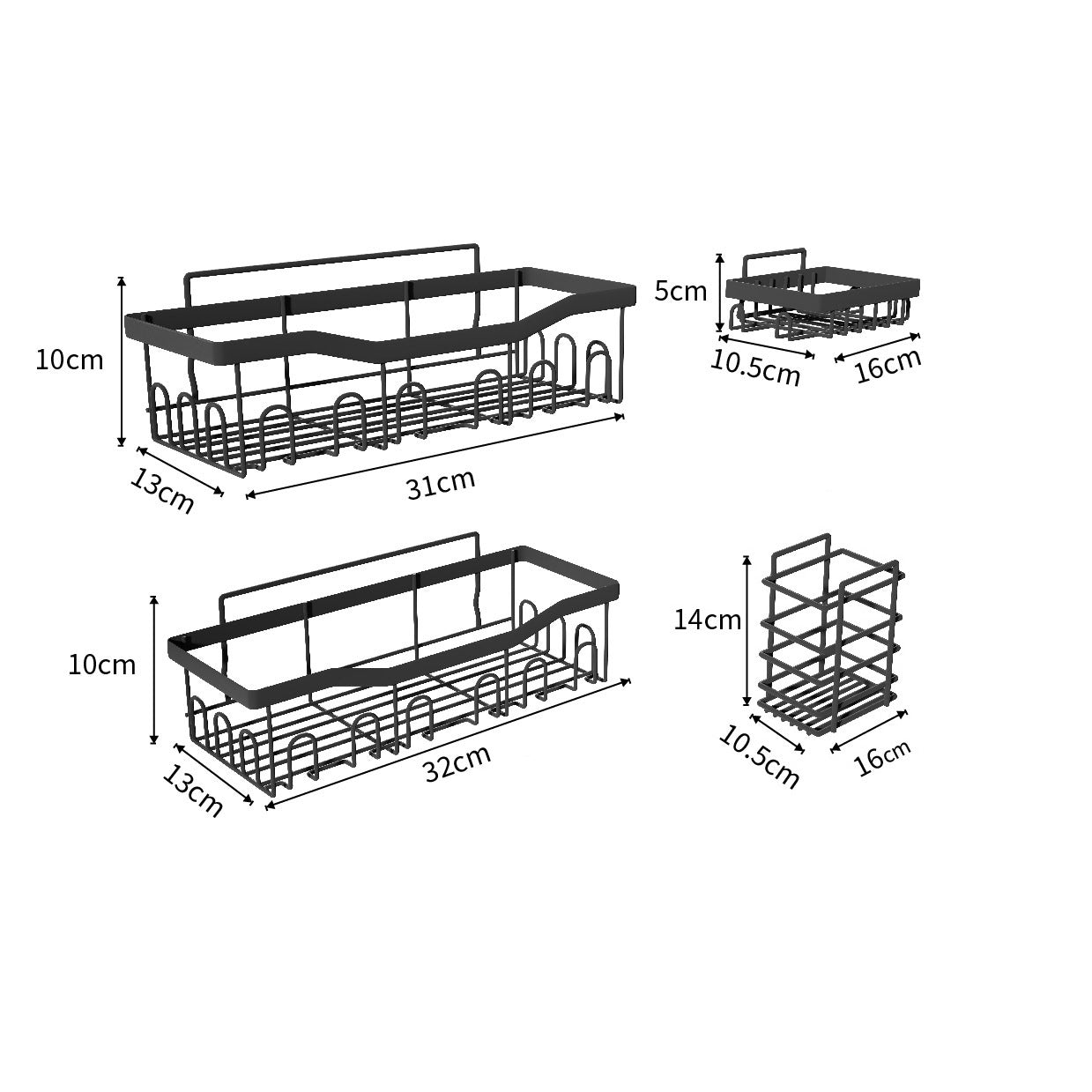 Bathroom storage rack