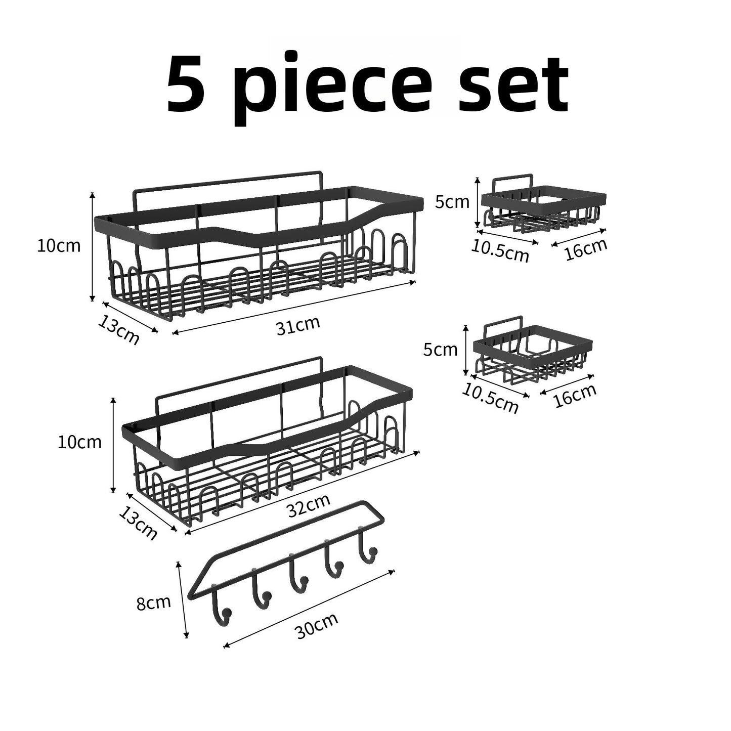 Bathroom storage rack