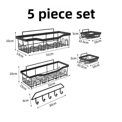Bathroom storage rack