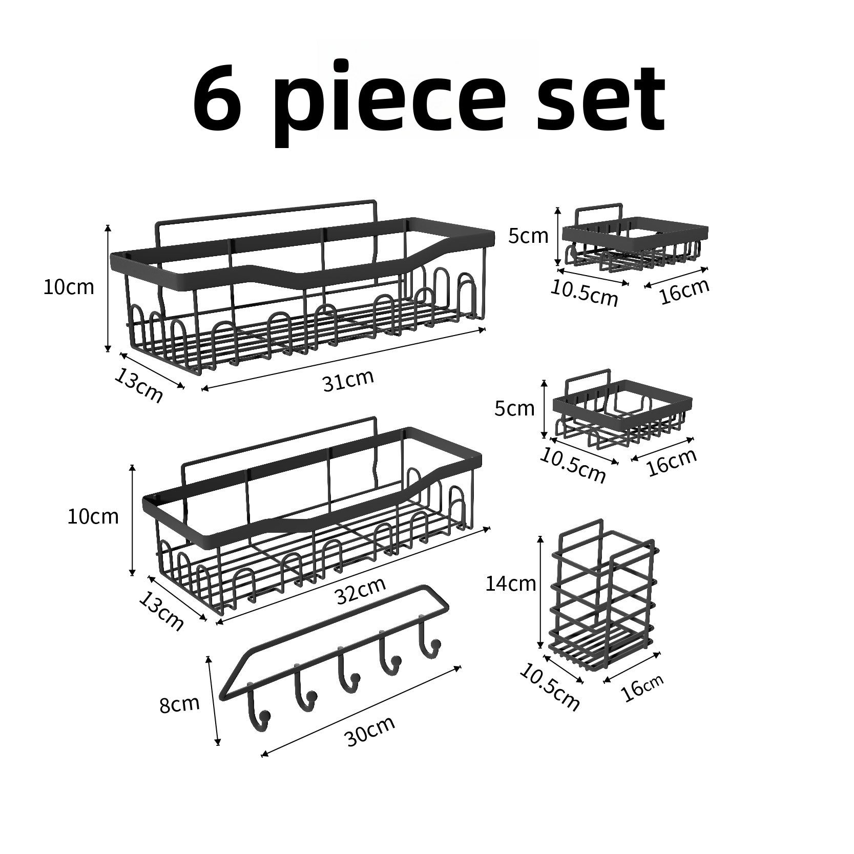 Bathroom storage rack