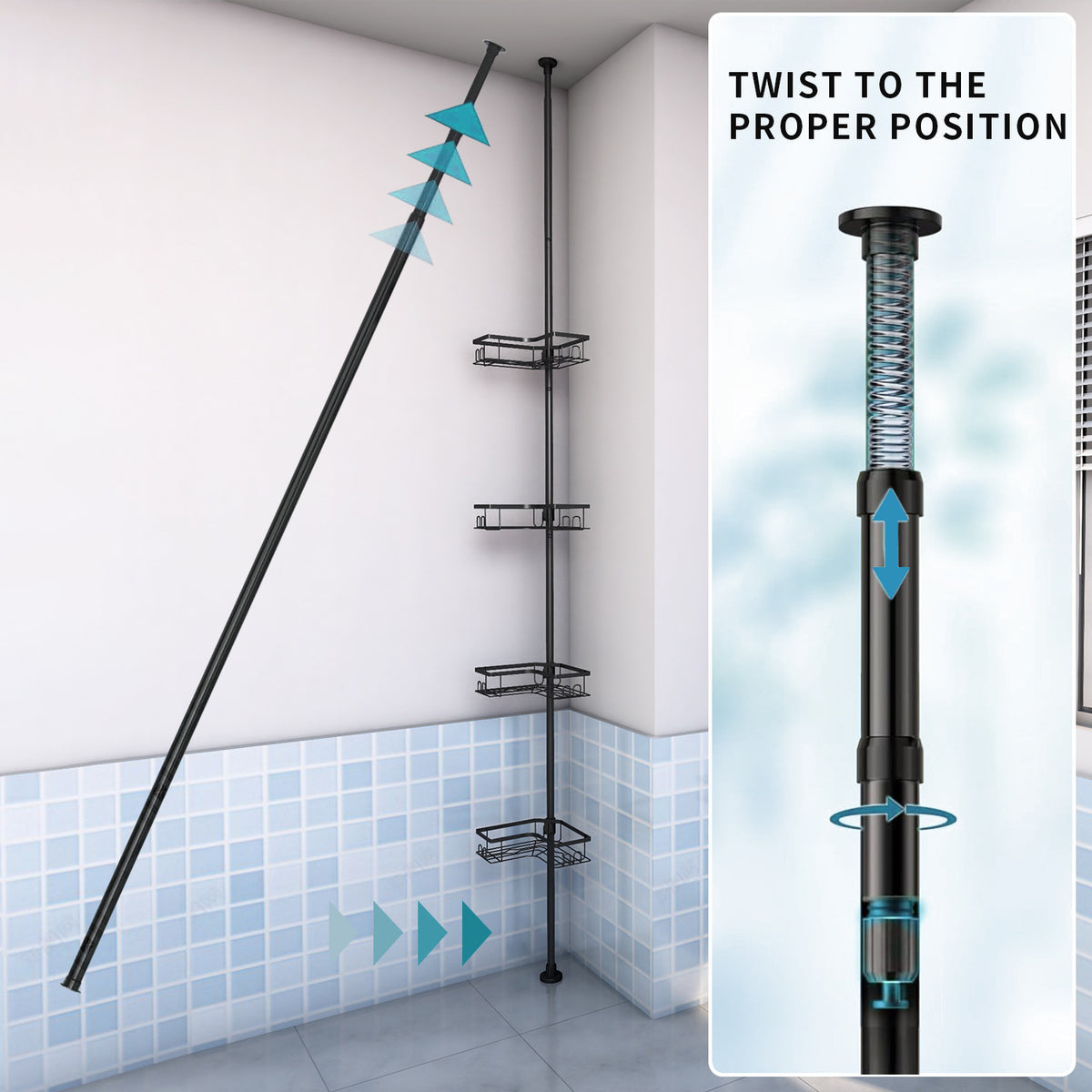 Bathroom Storage Shelf