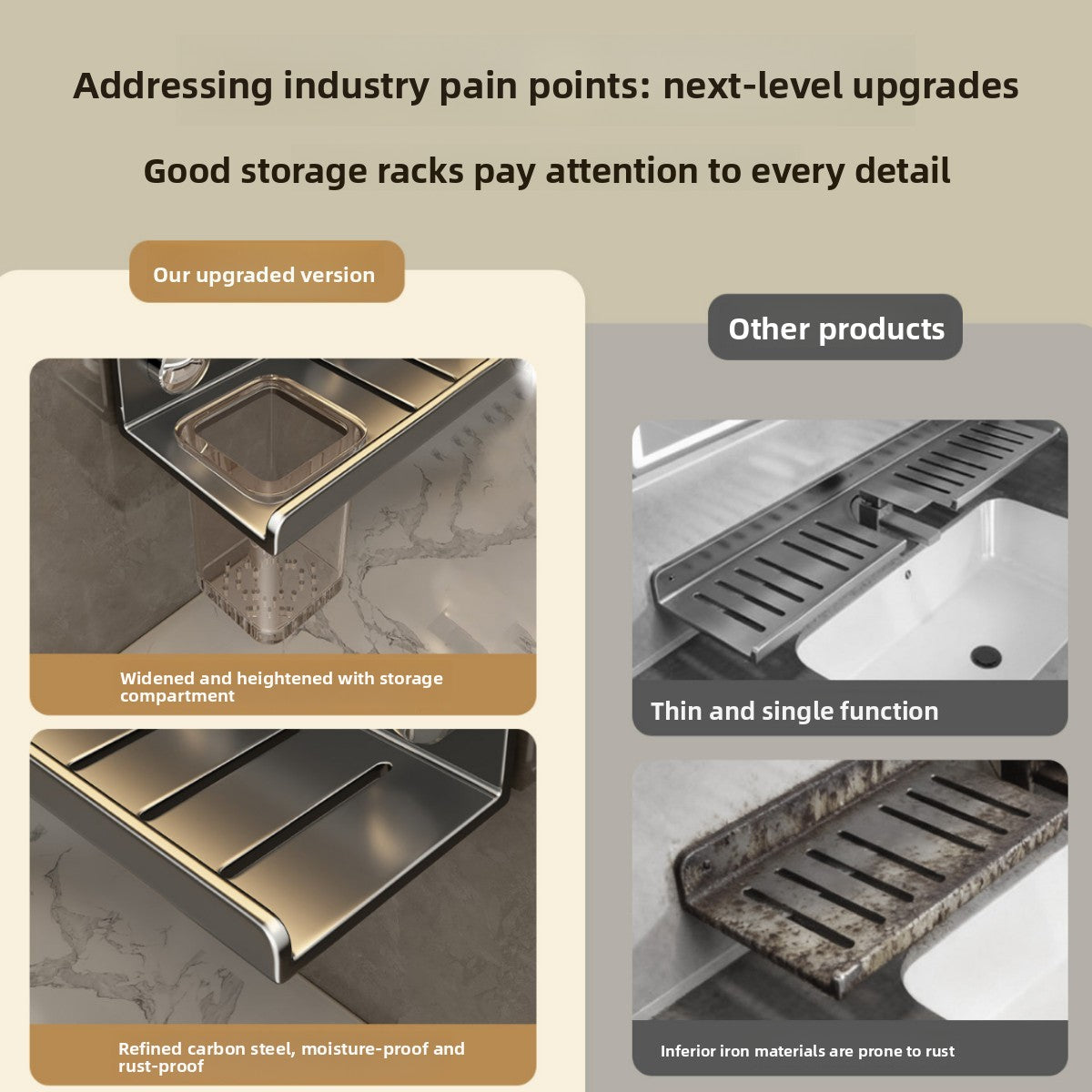 Bathroom Storage Shelf