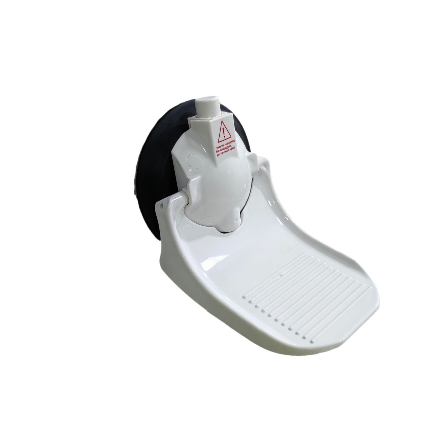Bathroom suction cup footrest