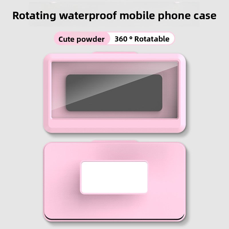 Bathroom waterproof mobile phone holder