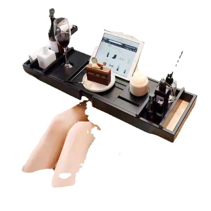 Bathtub storage rack