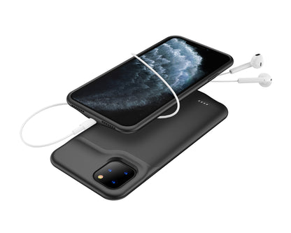 Battery Case 6000mAh TPU Cover