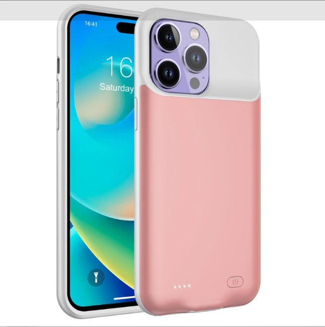 Battery Case 6000mAh TPU Cover