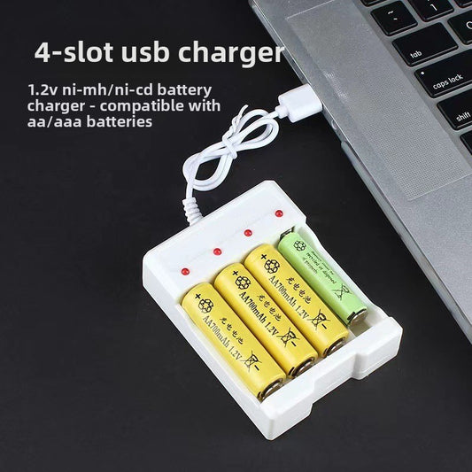 Battery Charger 4-Slot