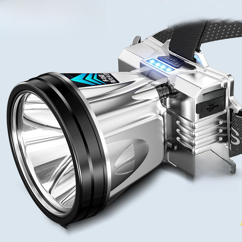 Battery-powered miner's lamp