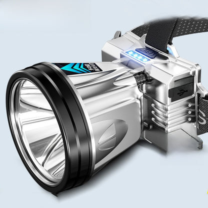 Battery-powered miner's lamp