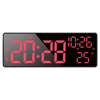 Battery-powered plug-in alarm clock
