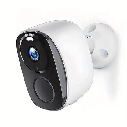 Battery Powered Wide Angle Surveillance Camera with Night Vision