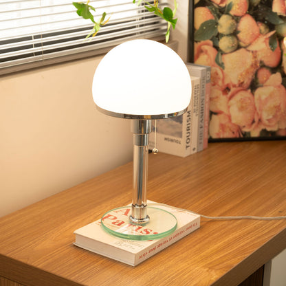 Bauhaus Glass Table Lamp