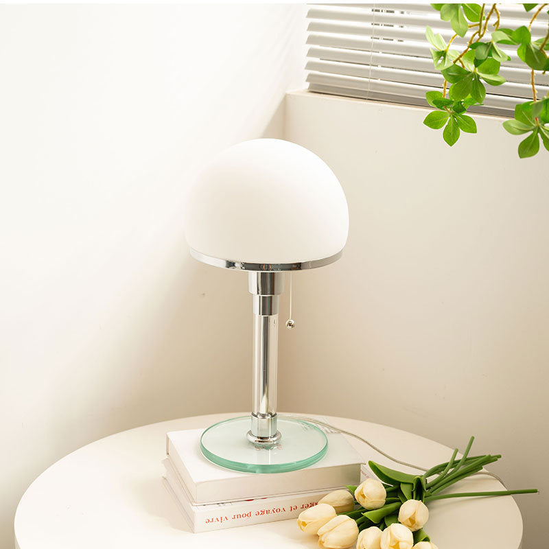 Bauhaus Glass Table Lamp