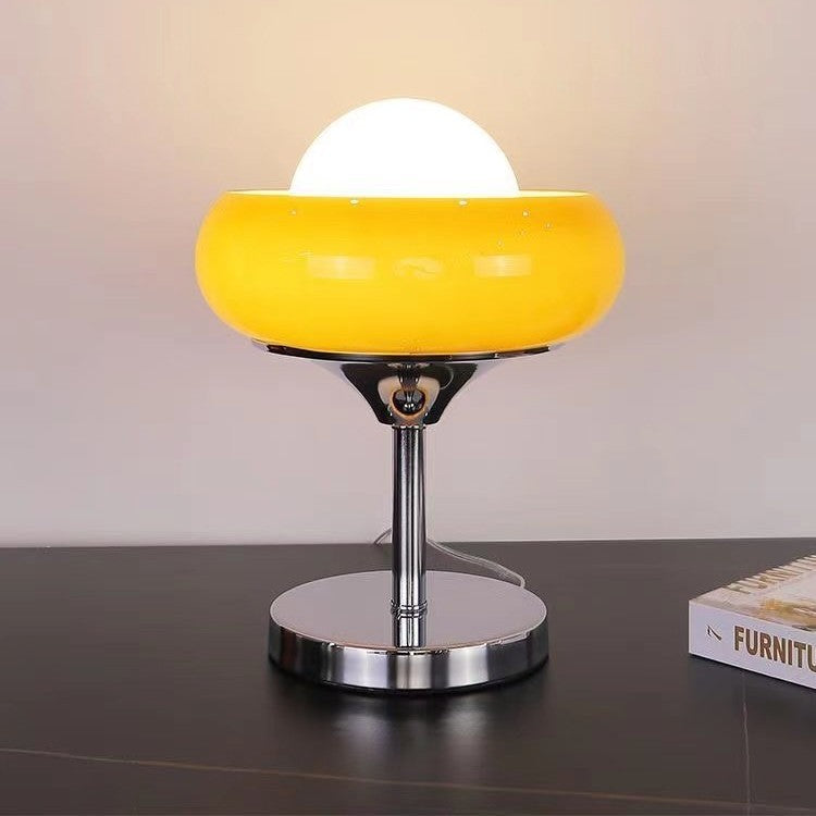 Bauhaus Glass Table Lamp with Eye Protection Lighting